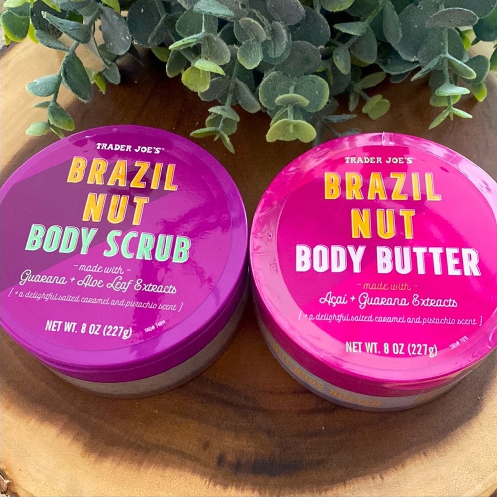 Trader Joe’s Brazil Nut Body Butter & Body Scrub